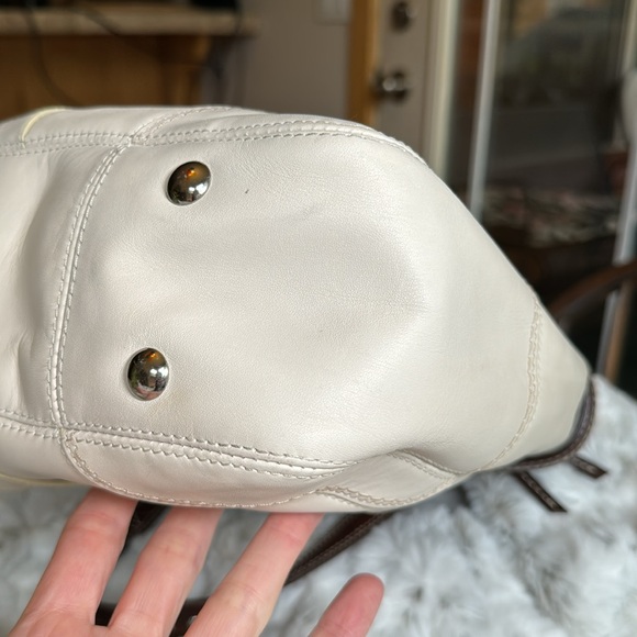 COACH Hampton Leather Satchel Soho Handbag Purse F12476 - Picture 12 of 15